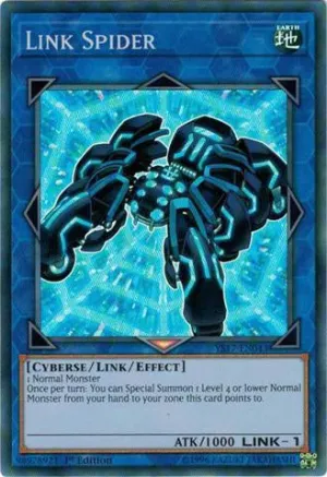 Link Spider - YS17-EN043 - Super Rare - 1st Edition