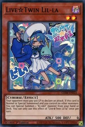 LiveTwin Lil-la - GEIM-EN014 - Super Rare - 1st Edition