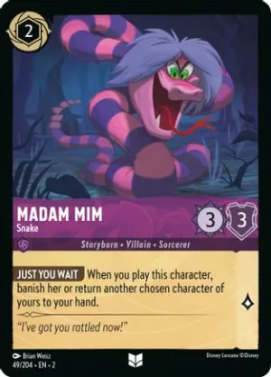 Madam Mim (Snake) - 49/204 - Uncommon