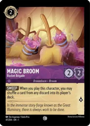 Magic Broom (Bucket Brigade) - 47/204 - Common
