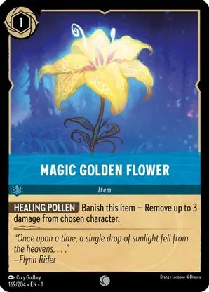 Magic Golden Flower - 169/204 - Common