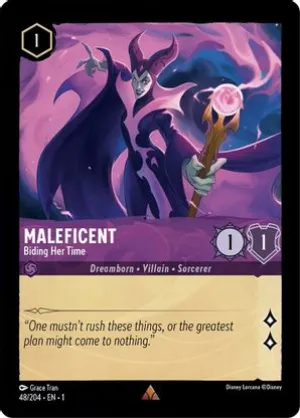 Maleficent (Biding Her Time) - 48/204 - Rare