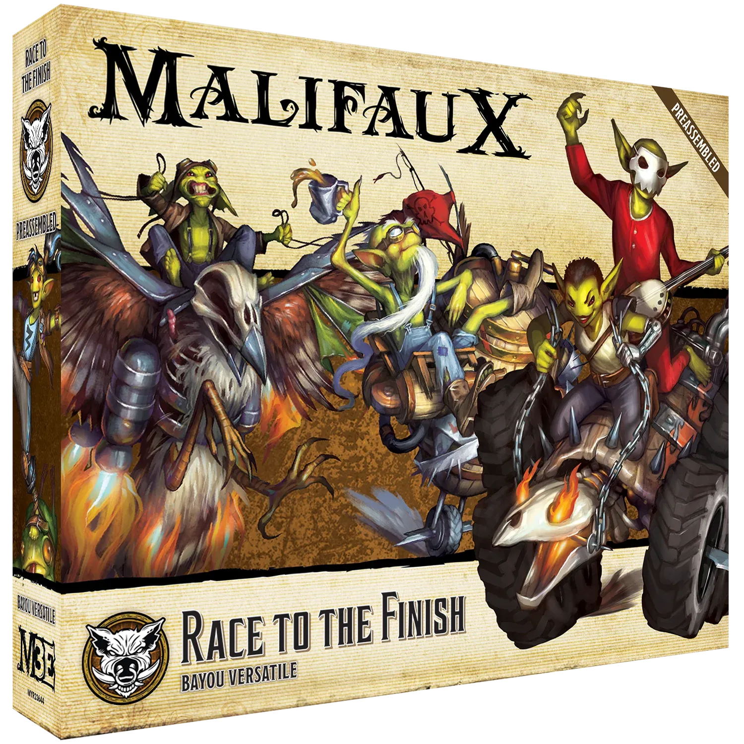 Malifaux - Bayou - Race to the Finish