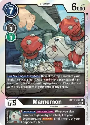 Mamemon - BT11-068 - Rare