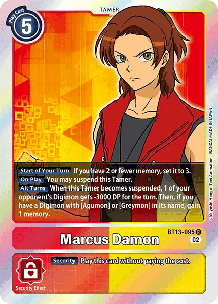 Marcus Damon - BT13-095 - Rare