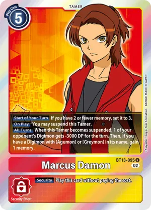 Marcus Damon - BT13-095 - Rare