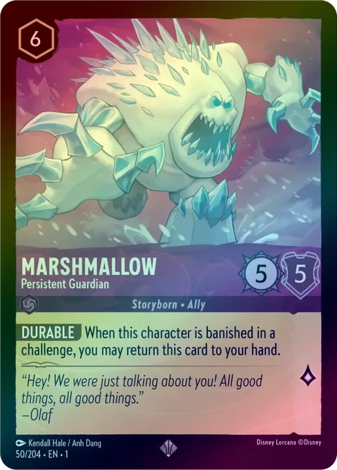 Marshmallow (Persistent Guardian) - 50/204 - Super Rare (Foil)