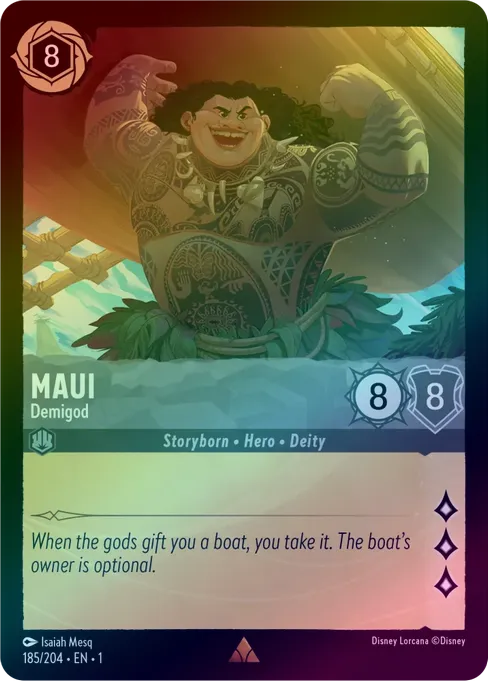 Maui (Demigod) - 185/204 - Rare (Foil)