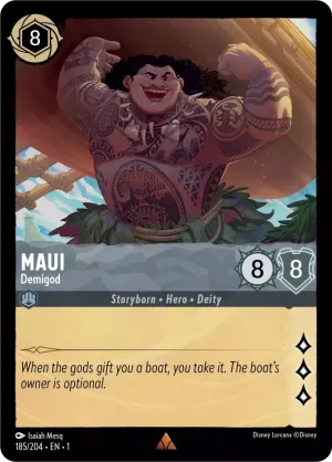 Maui (Demigod) - 185/204 - Rare