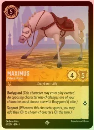 Maximus (Palace Horse) - 10/204 - Super Rare (Foil)
