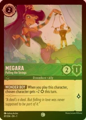 Megara (Pulling the Strings) - 87/204 - Common (Foil)
