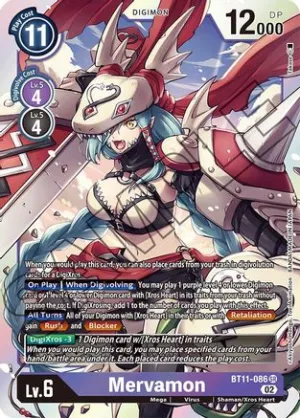 Mervamon - BT11-086 - Super Rare