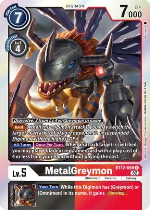 MetalGreymon - BT12-068 - Rare