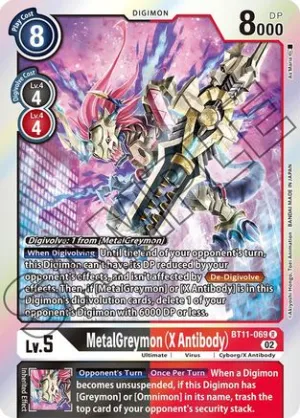 MetalGreymon (X Antibody) - BT11-069 - Rare