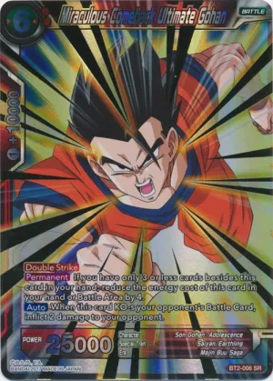 Miraculous Comeback Ultimate Gohan - BT2-006 - Super Rare