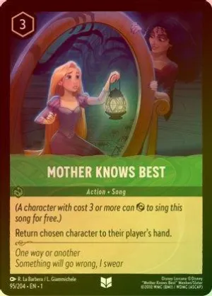 Mother Knows Best - 95/204 - Uncommon (Foil)