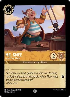 Mr. Smee (Loyal First Mate) - 15/204 - Common