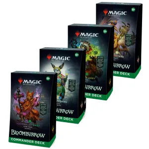 MTG - Bloomburrow - Commander Deck - Set of 4