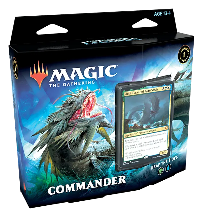 MTG - Commander Legends - Commander Deck - Reap the Tides