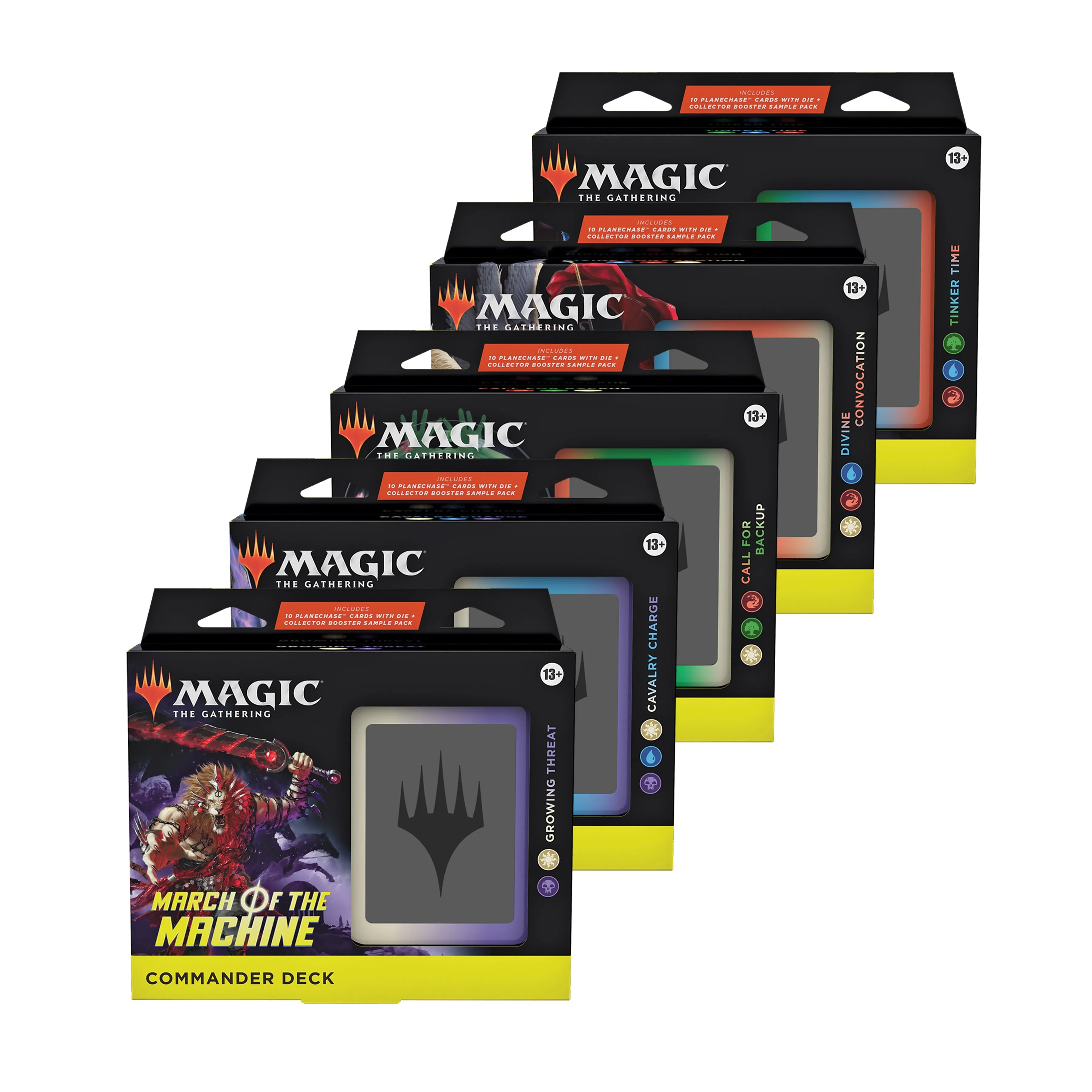 MTG - March of the Machine - Commander Deck - Set of 5