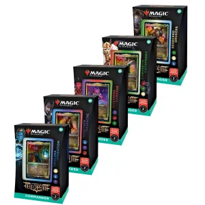 MTG - Streets of New Capenna - Commander Deck - Set of 5