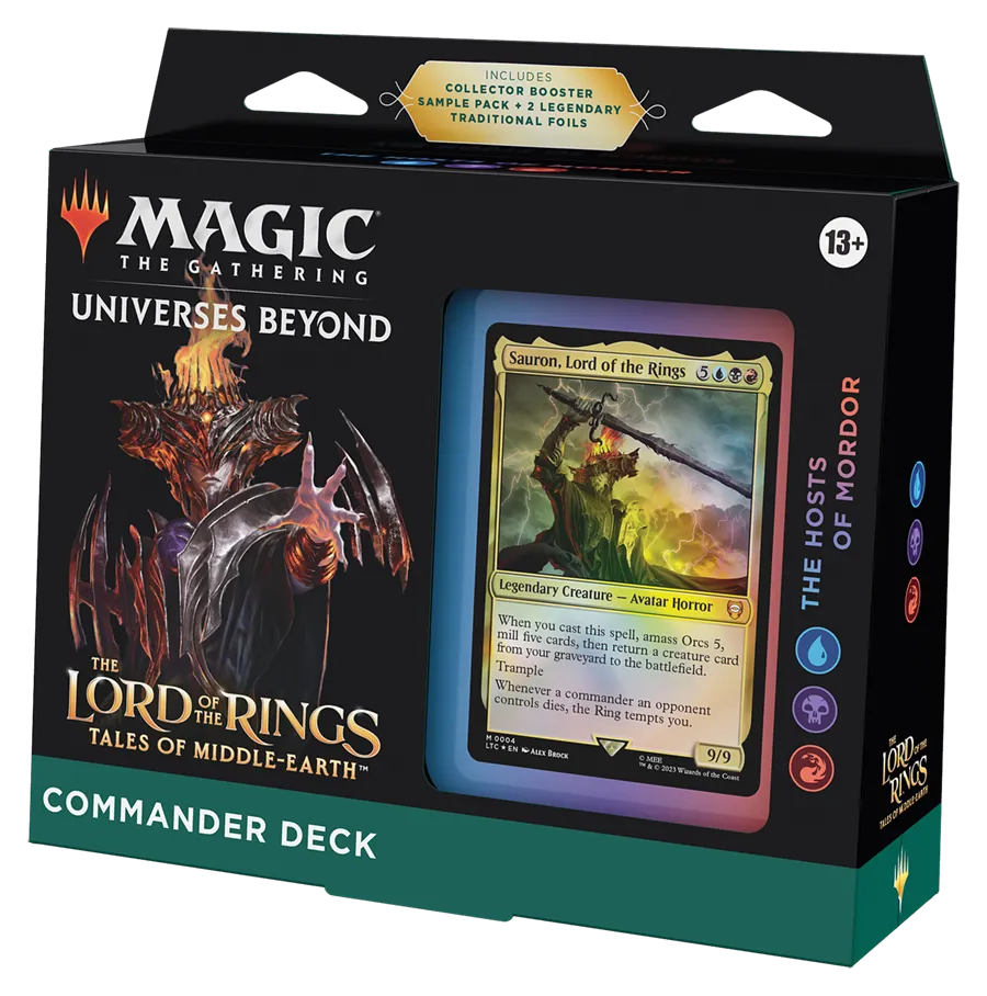 MTG - The Lord of the Rings: Tales of Middle-Earth - Commander Deck - The Hosts of Mordor