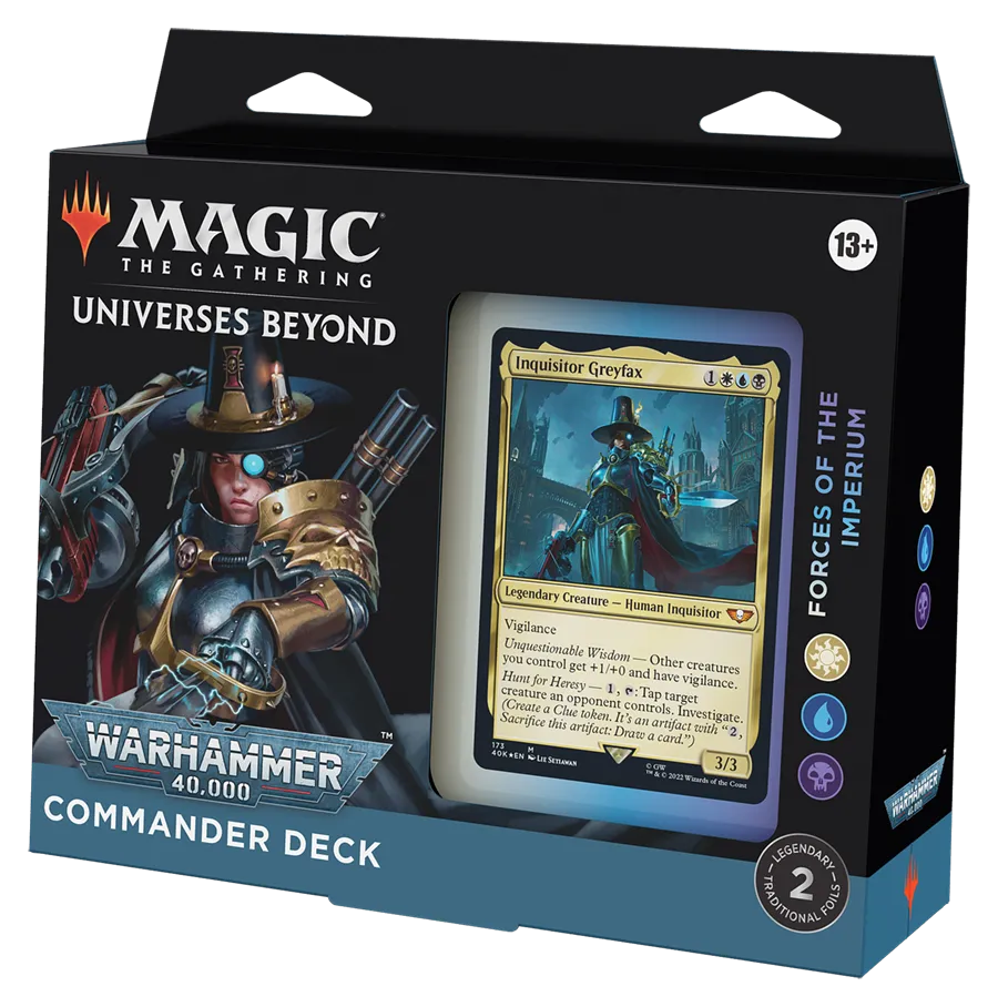 MTG - Universes Beyond: Warhammer 40,000 - Commander Deck - Forces of the Imperium