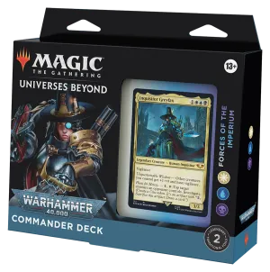 MTG - Universes Beyond: Warhammer 40,000 - Commander Deck - Forces of the Imperium