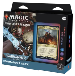 MTG - Universes Beyond: Warhammer 40,000 - Commander Deck - The Ruinous Powers