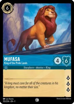 Mufasa (King of the Pride Lands) - 155/204 - Common