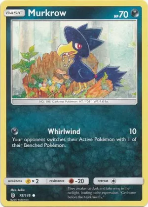 Murkrow - 78/145 - Common