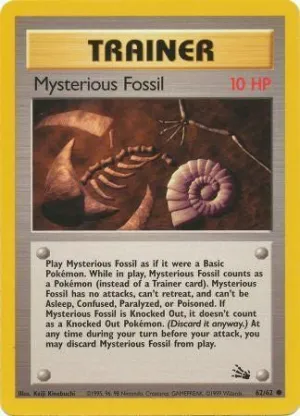 Mysterious Fossil - 62/62 - Common - Unlimited