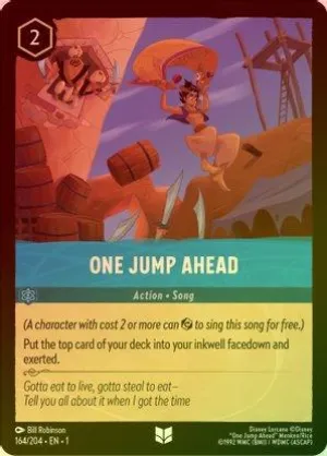 One Jump Ahead - 164/204 - Uncommon (Foil)