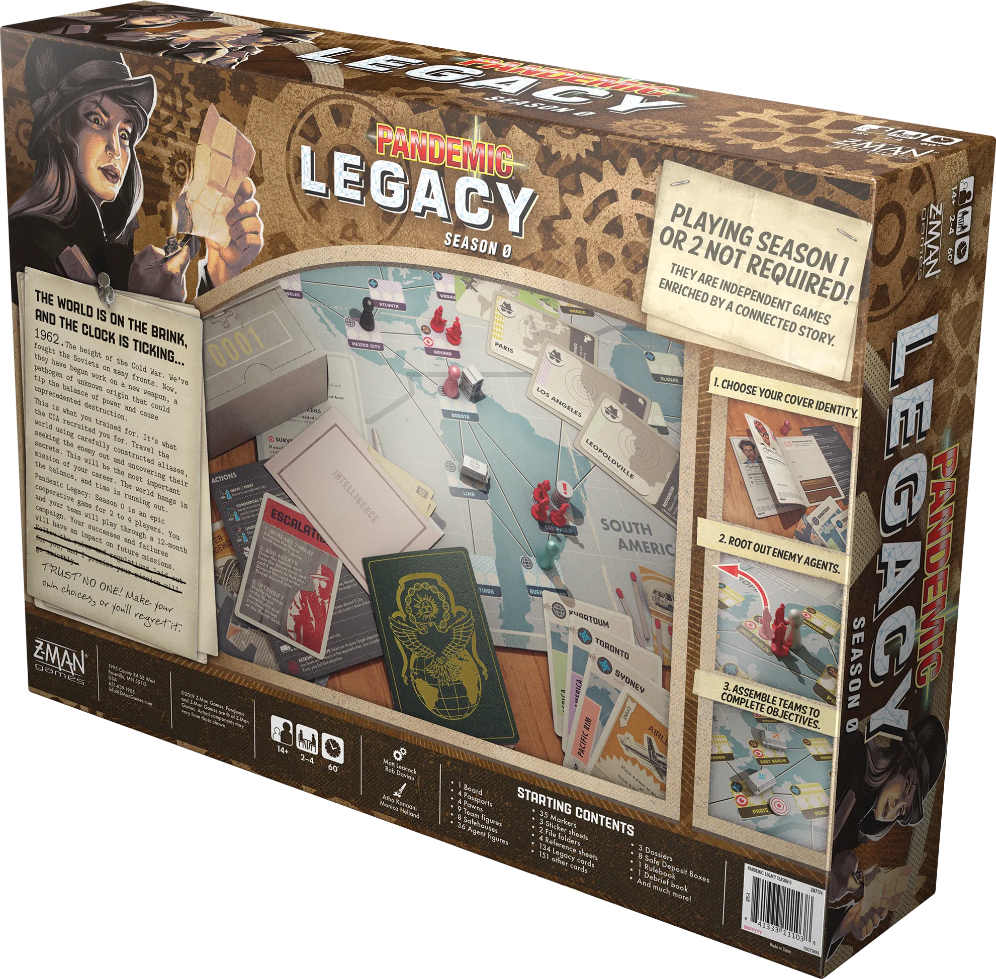 Pandemic Legacy - Season 0