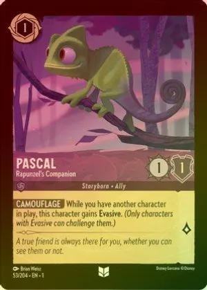 Pascal (Rapunzel's Companion) - 53/204 - Uncommon (Foil)