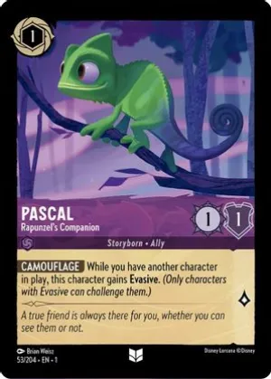 Pascal (Rapunzel's Companion) - 53/204 - Uncommon