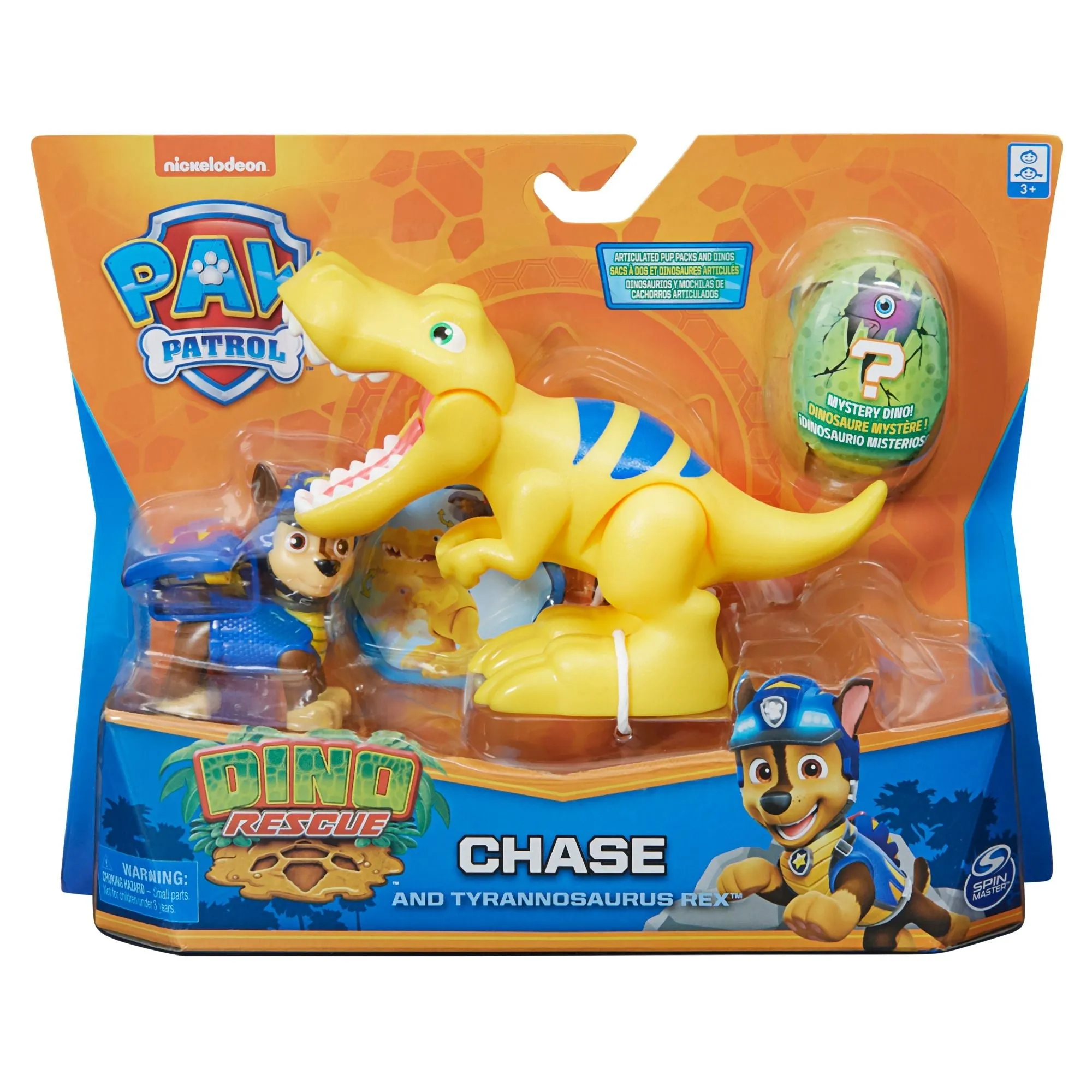 PAW Patrol Dino Rescue Pups Chase And Tyrannosaurus Rex