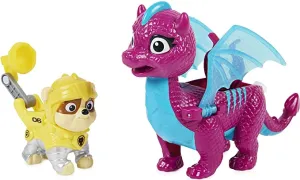PAW Patrol Knights Rescue Hero Pups Rubble And Dragon Blizzie