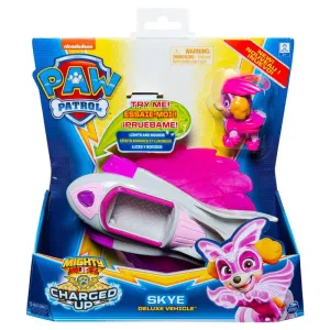 PAW Patrol Mighty Pups Charged Up Themed Vehicle Skye Deluxe Vehicle