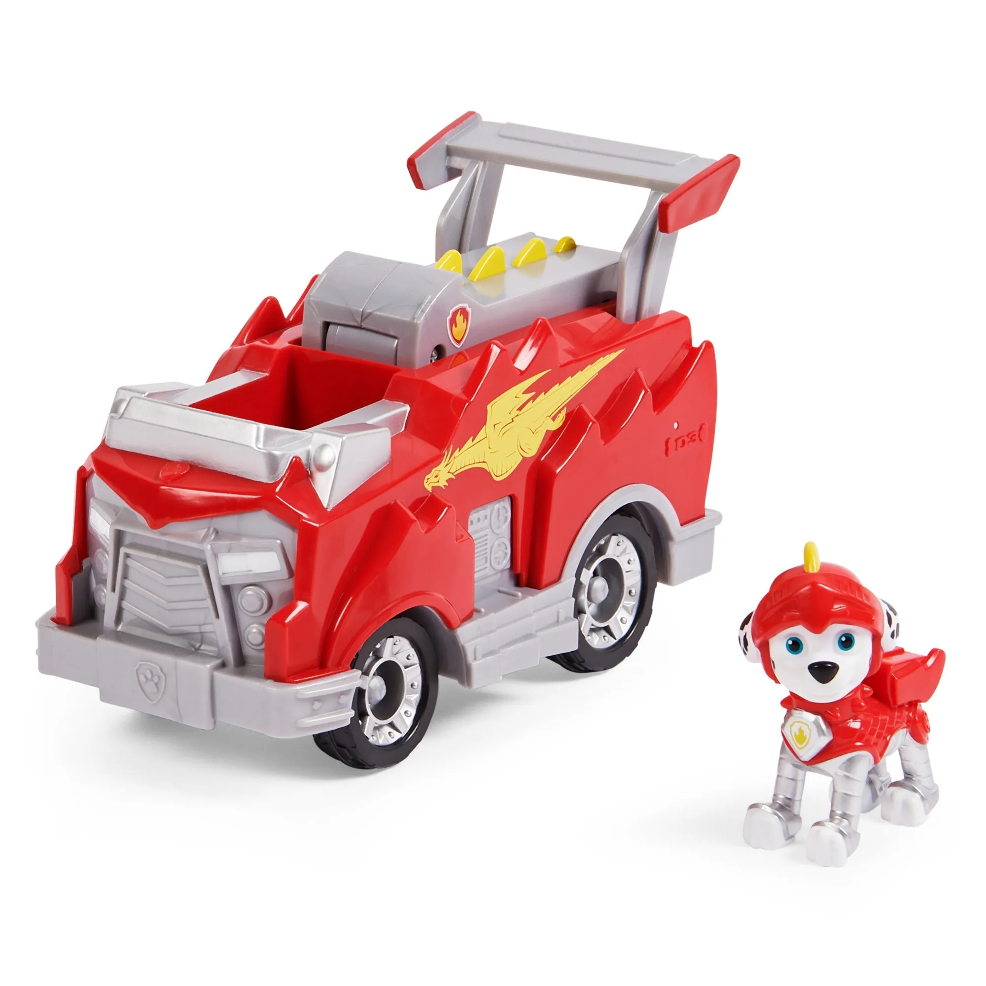 PAW Patrol Rescue Knights Themed Deluxe Vehicles Marshall