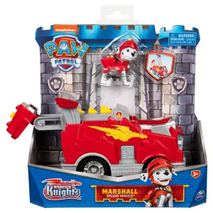 PAW Patrol Rescue Knights Themed Deluxe Vehicles Marshall