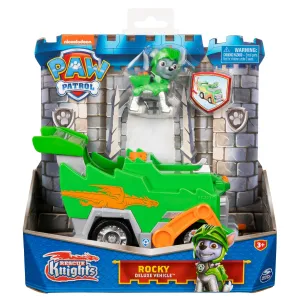 PAW Patrol Rescue Knights Themed Deluxe Vehicles Rocky