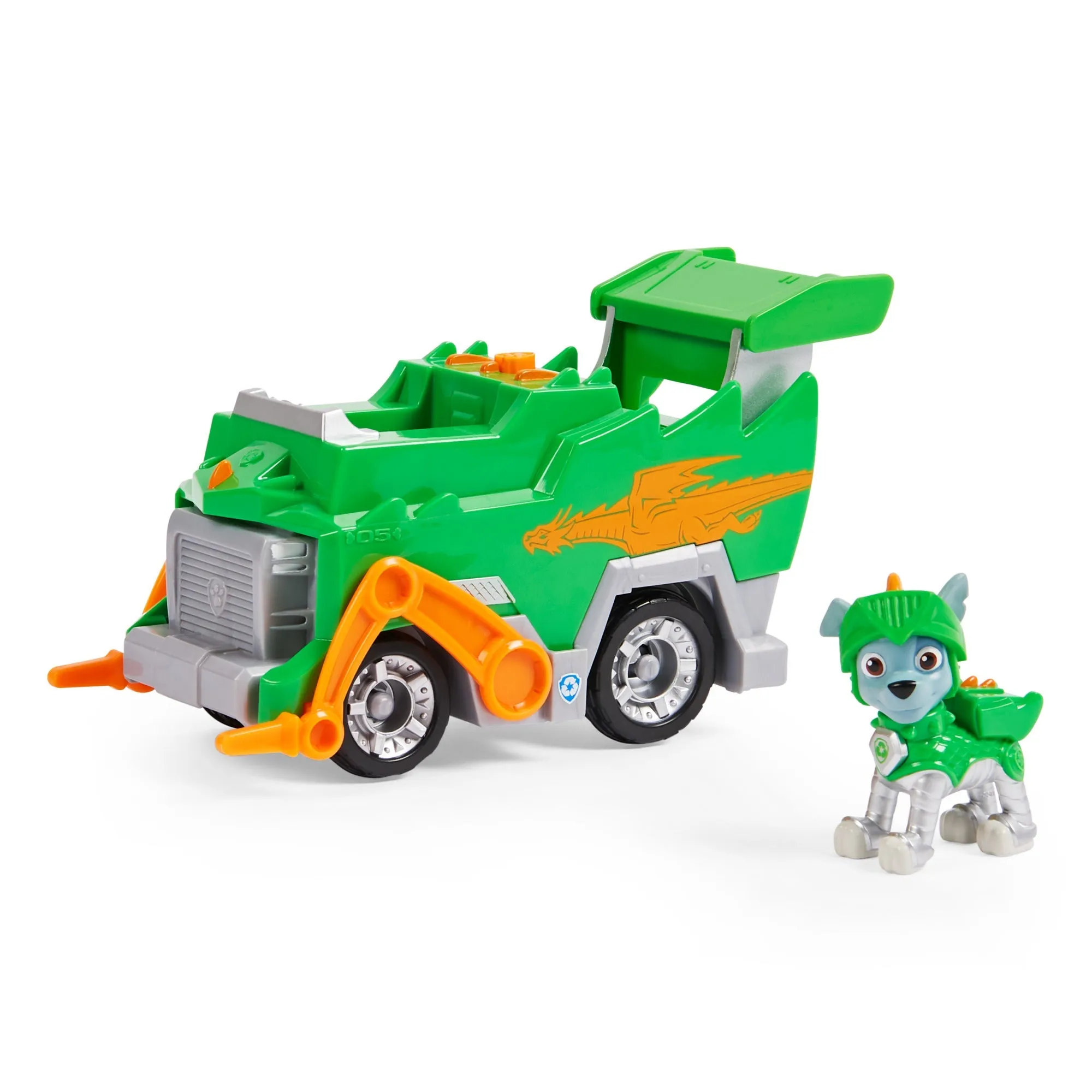 PAW Patrol Rescue Knights Themed Deluxe Vehicles Rocky