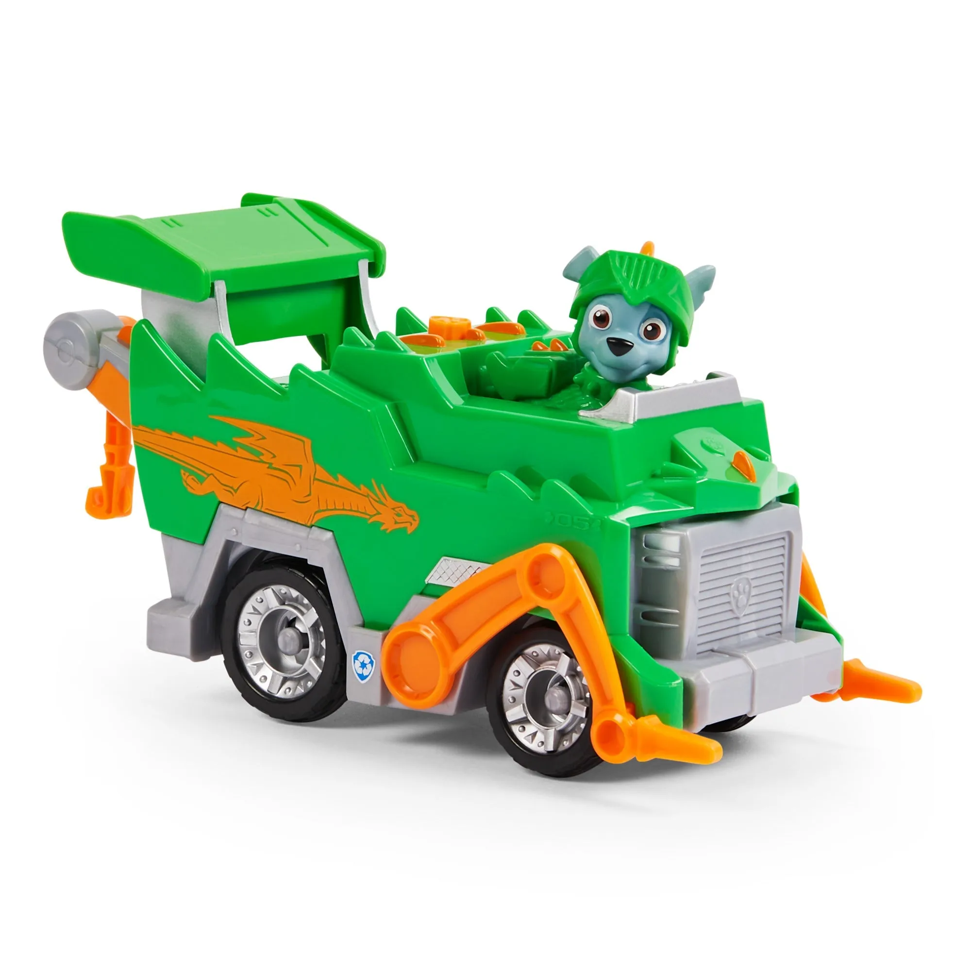 PAW Patrol Rescue Knights Themed Deluxe Vehicles Rocky