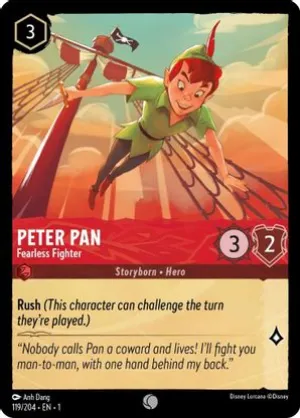Peter Pan (Fearless Fighter) - 119/204 - Common