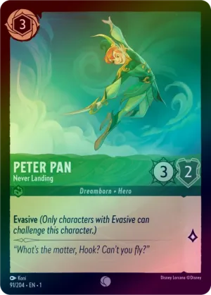 Peter Pan (Never Landing) - 91/204 - Common (Foil)