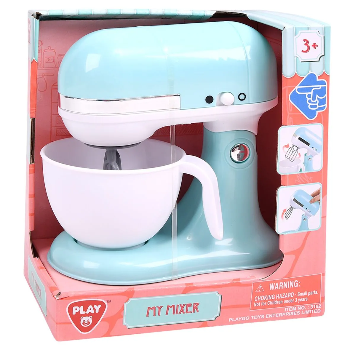 Playgo Toys Ent. Ltd. Battery Operated My Mixer Blue