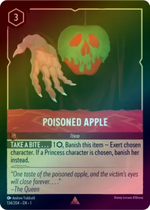 Poisoned Apple - 134/204 - Rare (Foil)