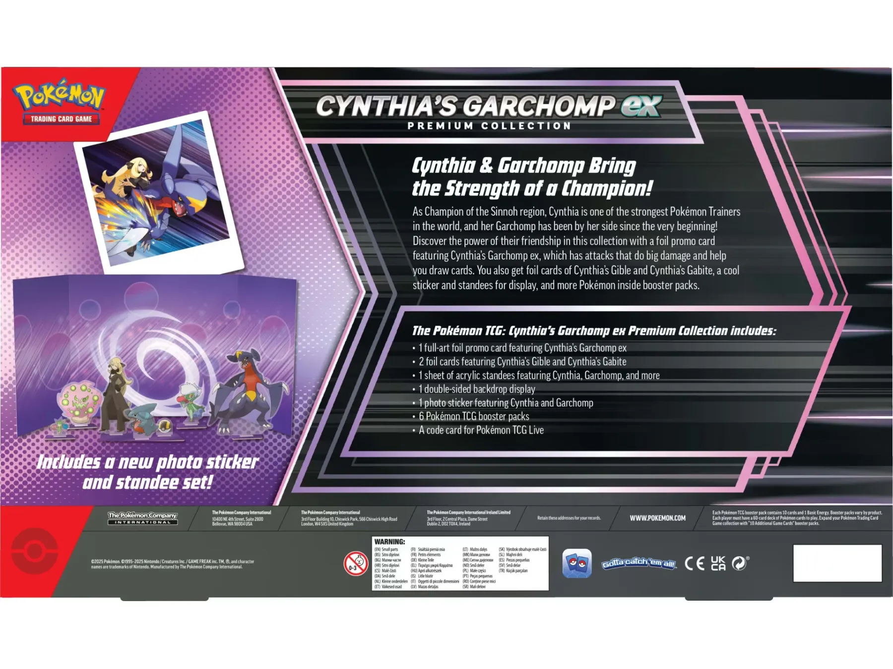 Pokemon - Cynthias Garchomp ex Premium Collection (Pre-Order)
