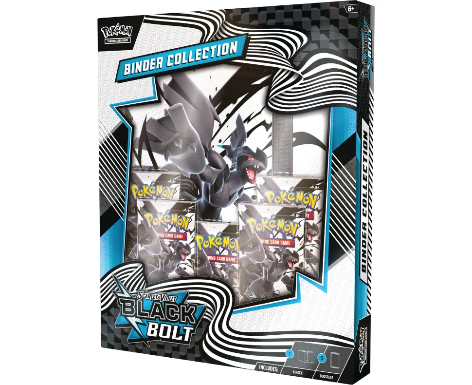 Pokemon - Scarlet and Violet - Black Bolt - Binder Collection (Pre-Order)